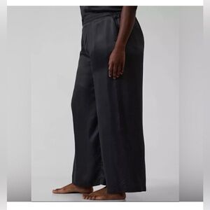 Athleta Calm Cool Pajama Pants Size 3X black new with tags